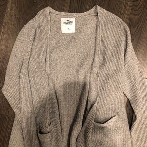 grey sweater